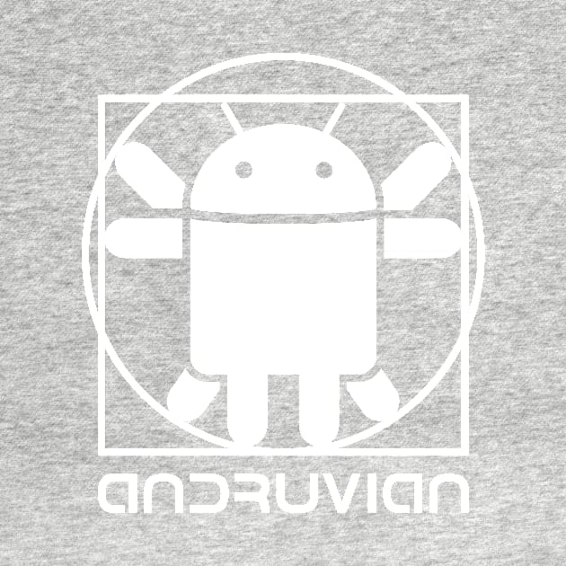 Vitruvian Droid (white) by hardwear